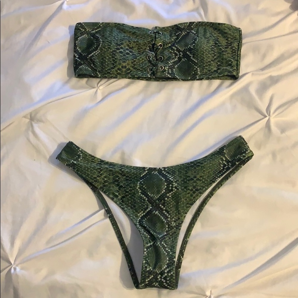 Snake Print Bikini